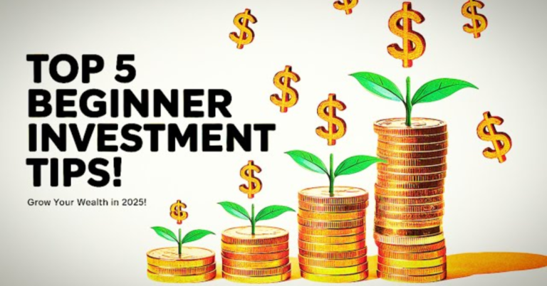 Top 5 Investment Options for Beginners in 2025